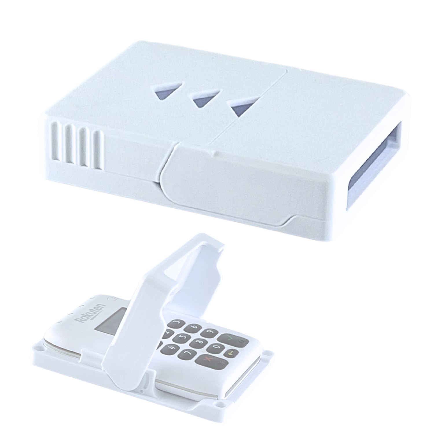 Amazon | T2-SOLID 決済端末カバー 開閉式・スライド保護カバー付 暗証